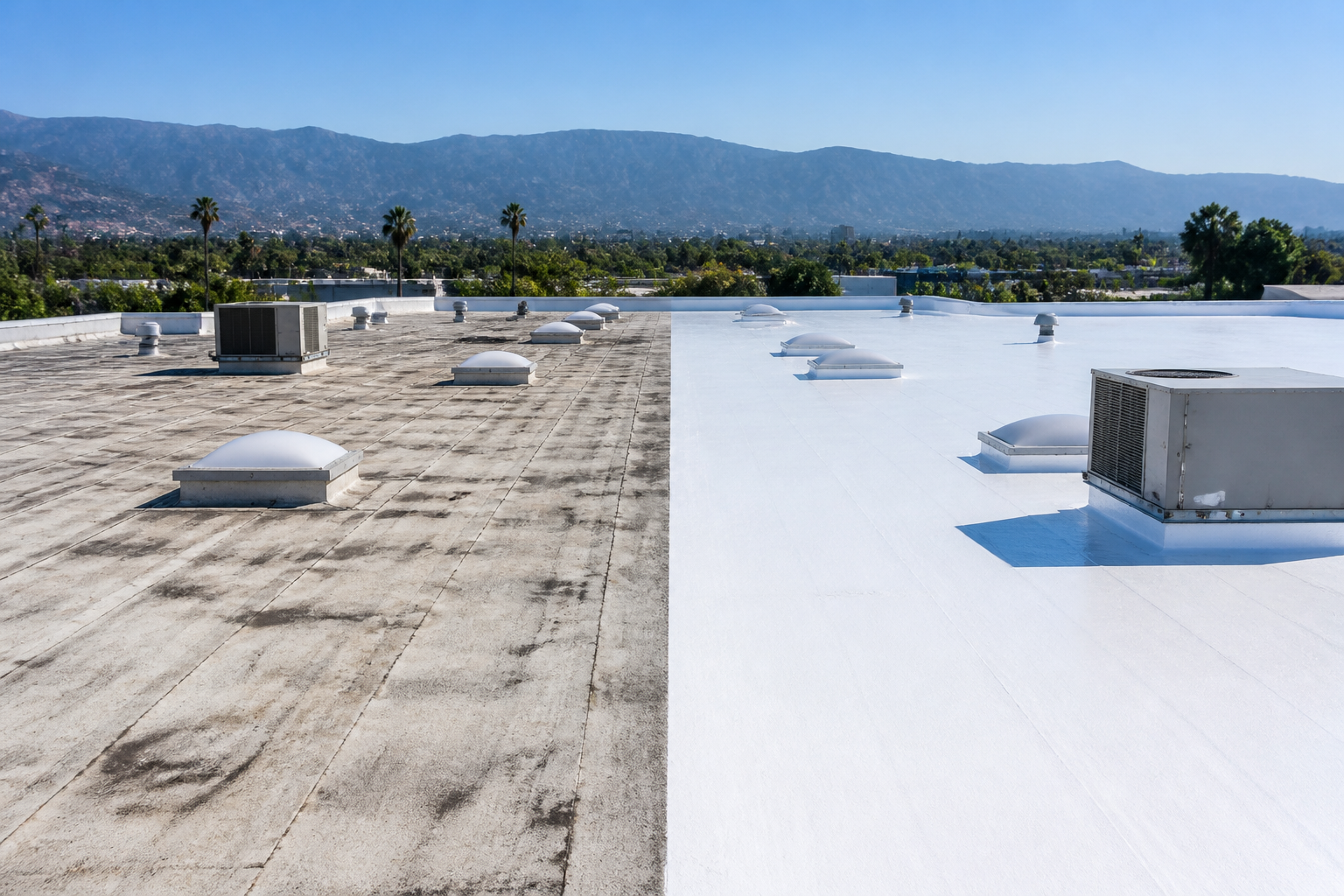 Commercial Roof Restoration vs. Roof Replacement: A Cost Comparison for San Gabriel Valley Property Owners