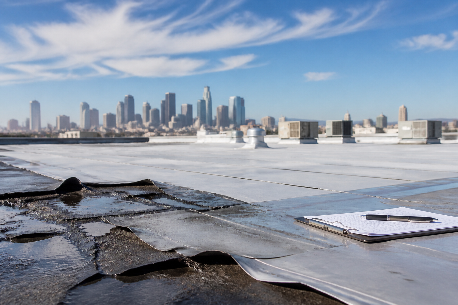 Commercial Roofing Insurance Claims: How LA Property Owners Can Navigate the Process Successfully