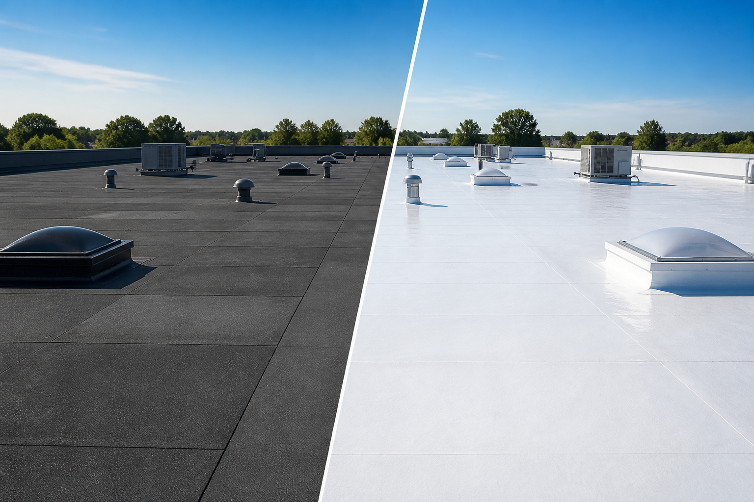 Cool Roofing vs Traditional Commercial Roofs: Energy Savings Calculator