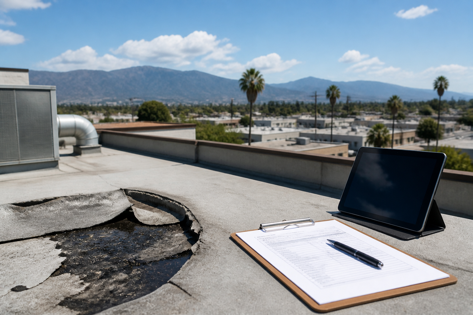 Insurance Claims for Commercial Roof Damage: Documentation and Process Guide for LA Property Owners
