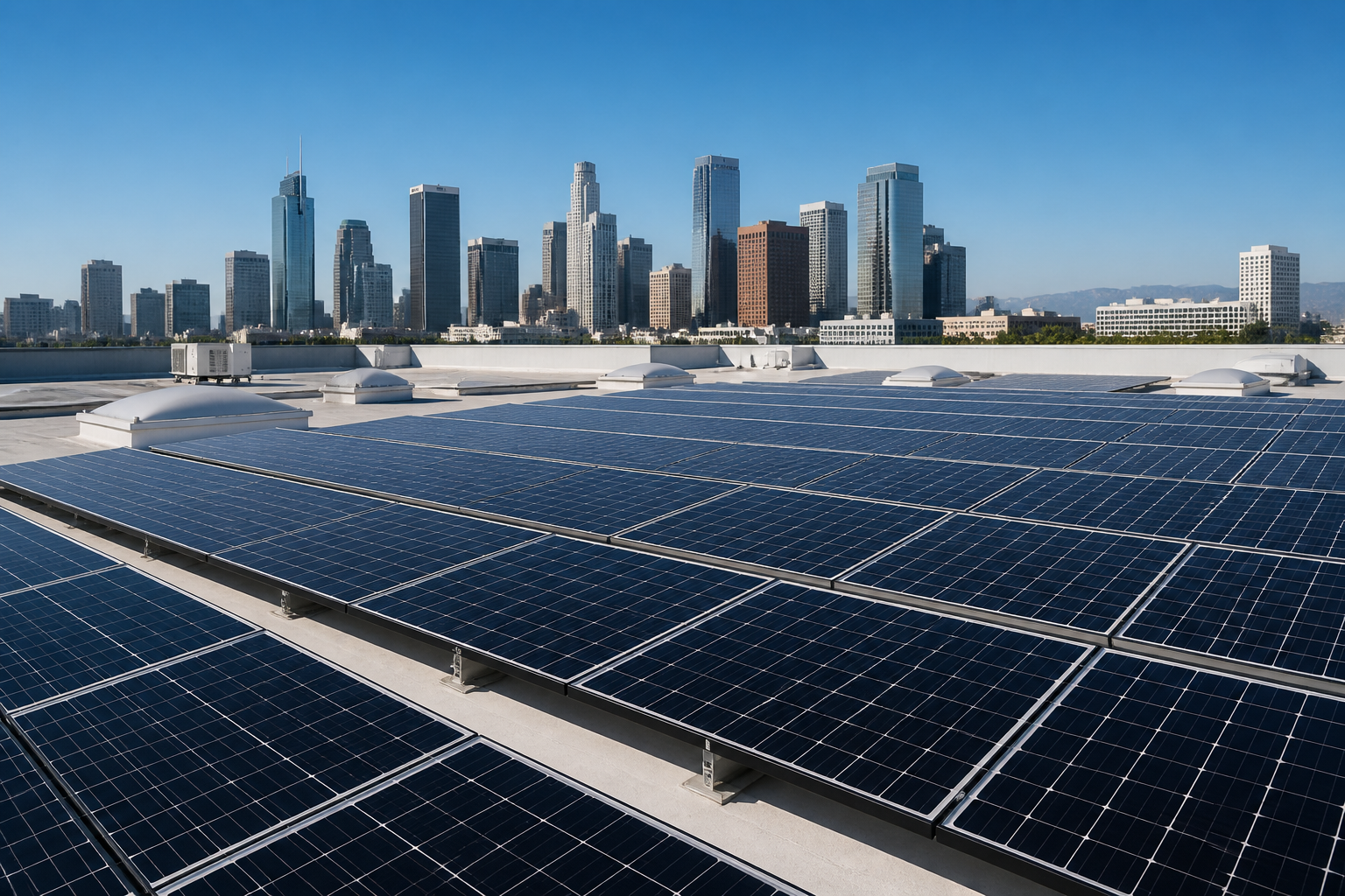 Solar Panel Installation on Commercial Roofs: What LA Business Owners Need to Know