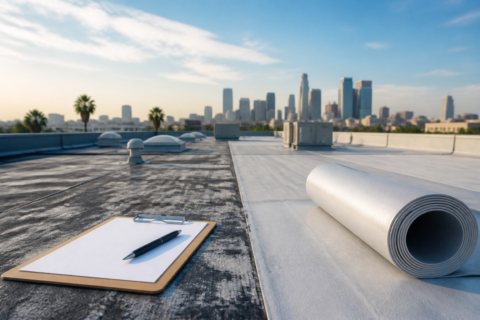 When to Replace vs Repair Your Commercial Roof: A Decision Guide for LA Property Owners