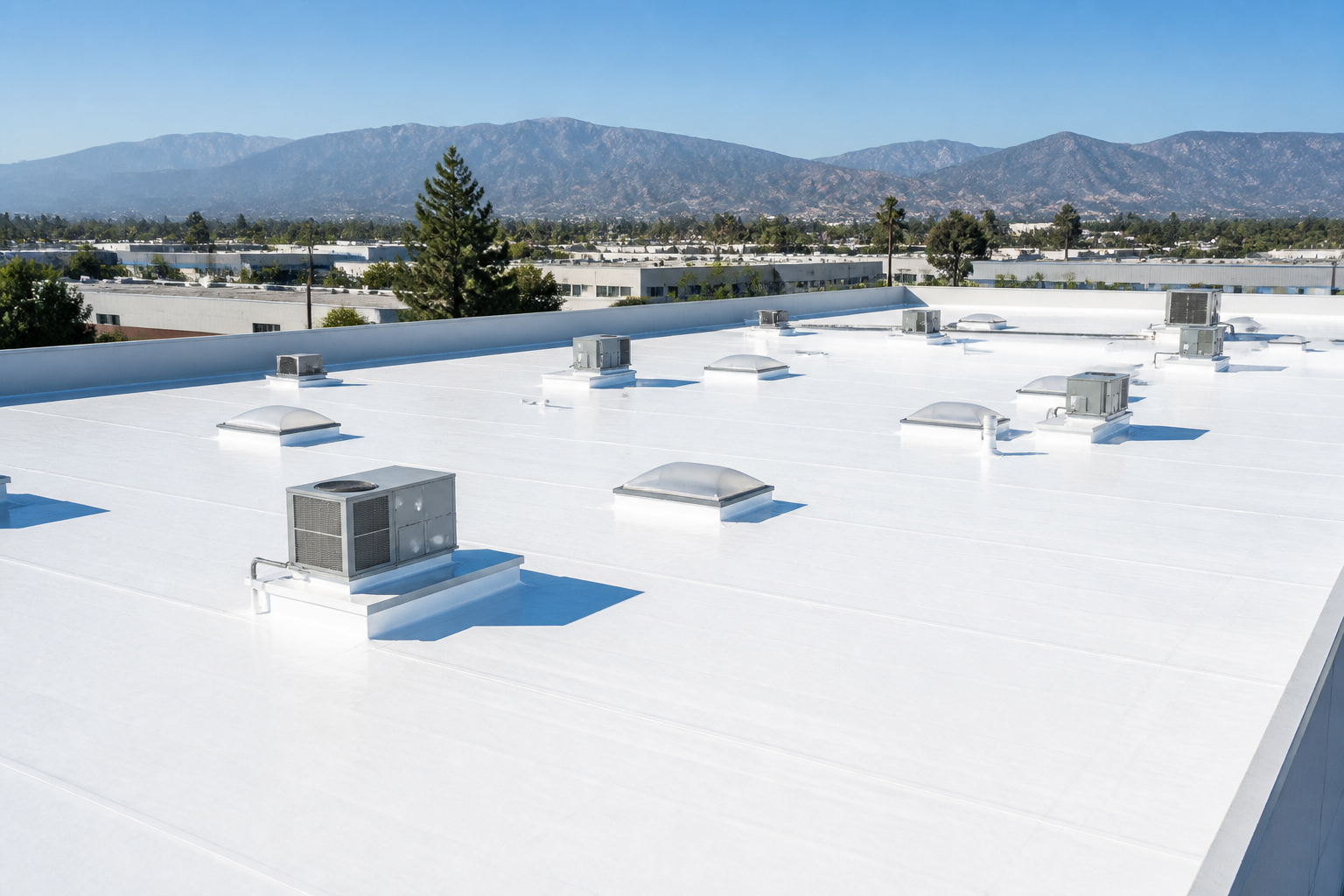 White Acrylic Cool Roof Coatings: The Smart Choice for Commercial Warehouses